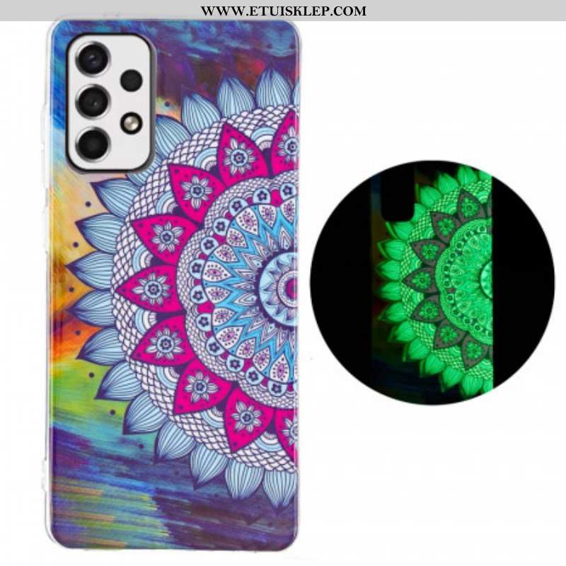 Futerały do Samsung Galaxy A53 5G Fluorescencyjna Kolorowa Mandala